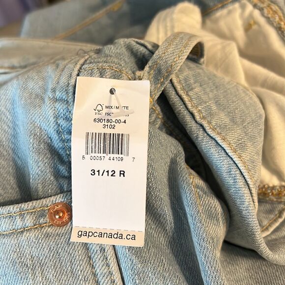 Gap Vintage Flare High Rise Light Wash Jeans Size 12 NWT - Picture 9 of 11